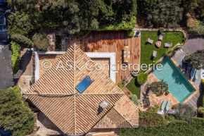 Villa L'Oranger vue mer et piscine